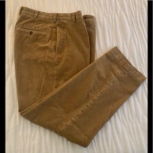 Brooks Brothers Caramel Corduroy Trousers
